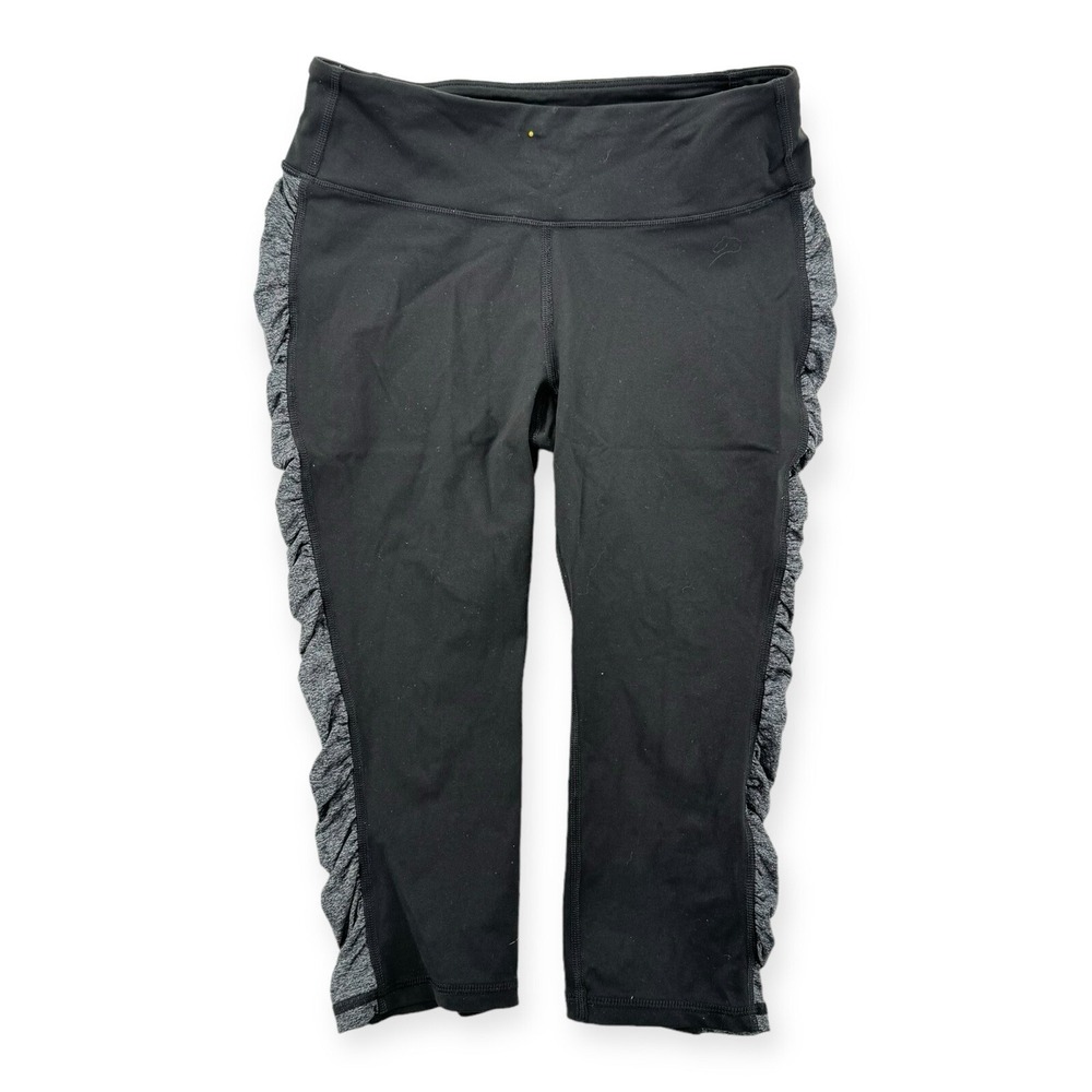 Victorias‎ Secret VSX Sport Leggings Size Small Yoga Active Black Knockout Crop